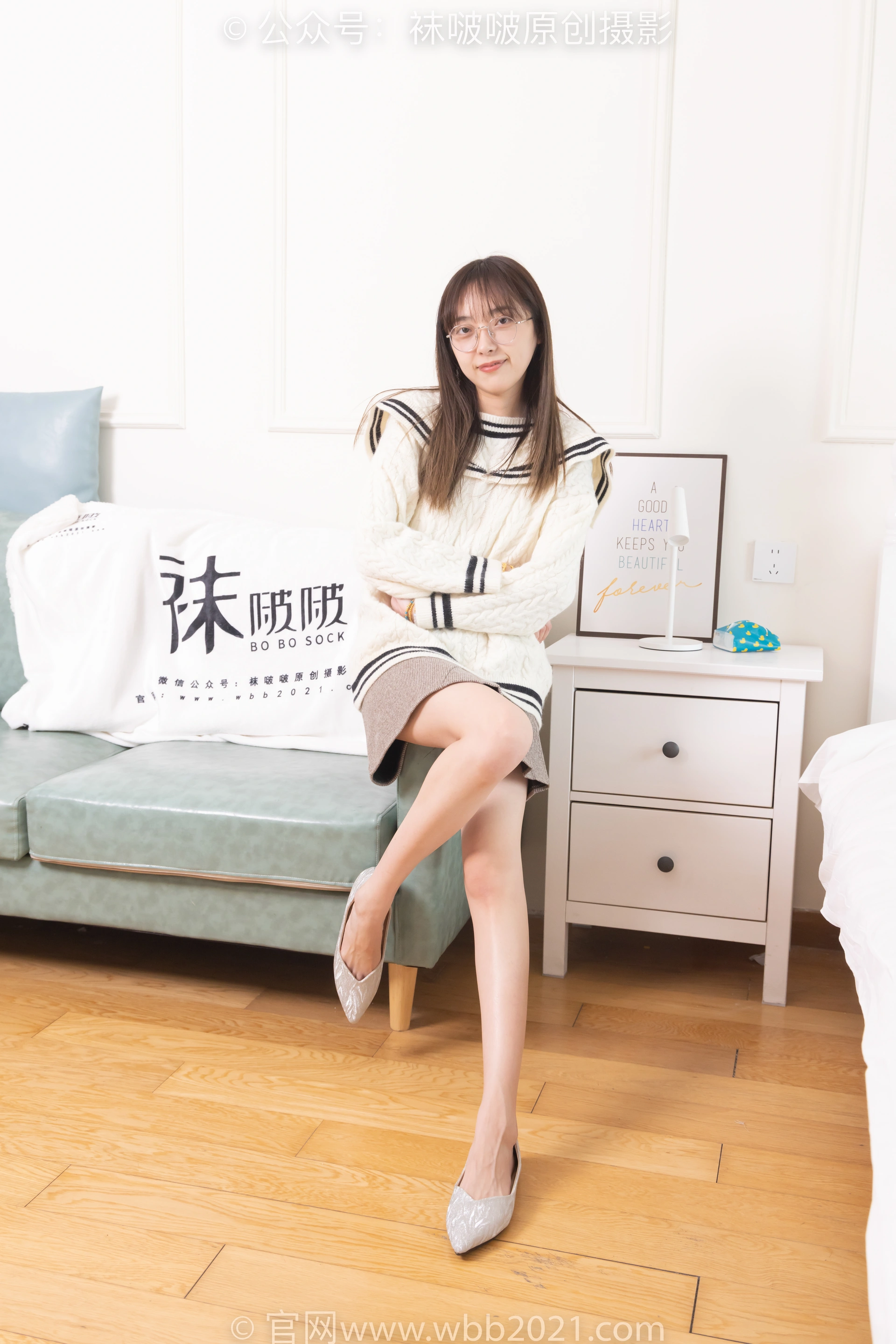 [BoBoSocks袜啵啵] NO.361 稚予-高跟凉鞋、平底鞋、超薄黑丝（脚尖透明款）、灰丝（脚尖透明款）、裸足穿鞋（花絮版） 1