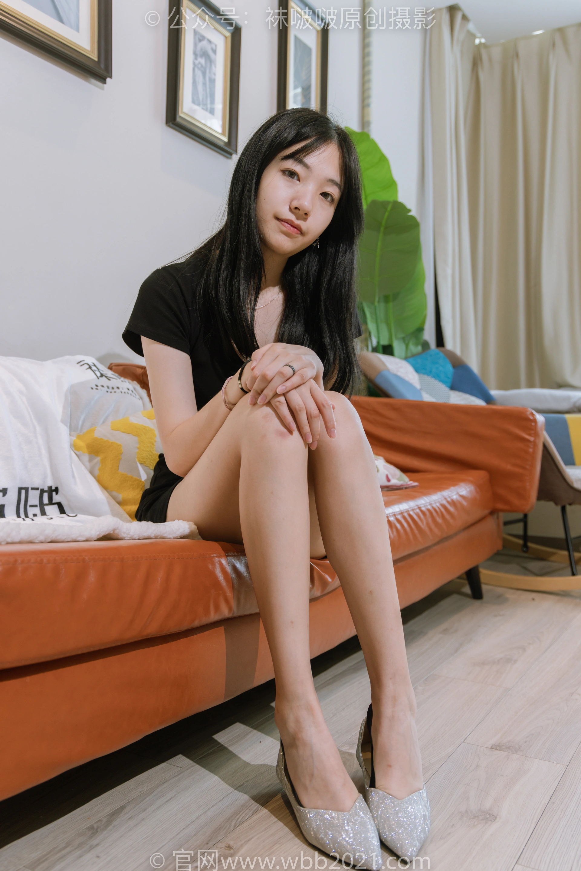 [BoBoSocks袜啵啵] NO.363 小甜豆-两双平底鞋、黑色船袜、白色堆堆丝袜、裸足（花絮版） 1